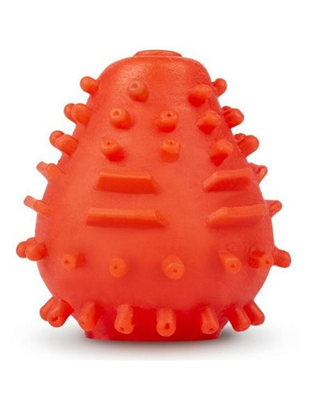 GVIBE HUEVO MASTURBADOR TEXTURADO REUTILIZABLE ROJO