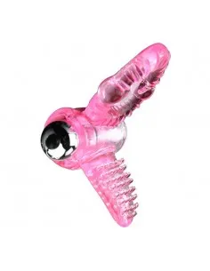Sweet Abs 10 Ritmos Ring Anillo Pene Vibrador Rosa 2