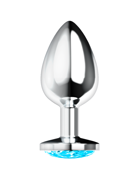 OHMAMA PLUG ANAL CON CRISTAL AZUL M