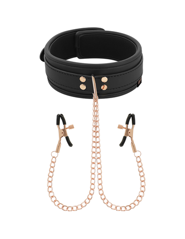 COQUETTE FANTASY COLLAR CON PINZAS PEZONES