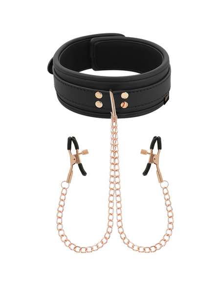 COQUETTE FANTASY COLLAR CON PINZAS PEZONES
