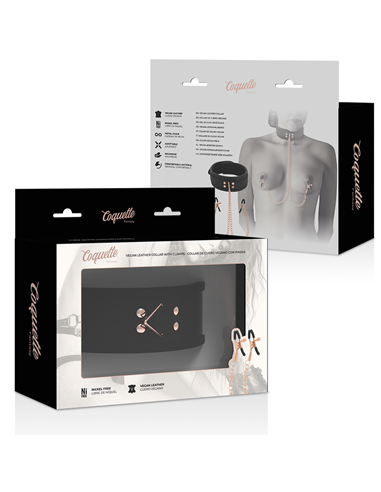 COQUETTE FANTASY COLLAR CON PINZAS PEZONES