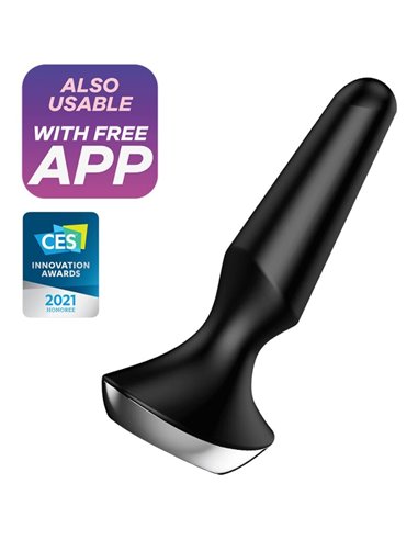 SATISFYER PLUG ILICIOUS 2 PLUG VIBRADOR - NEGRO