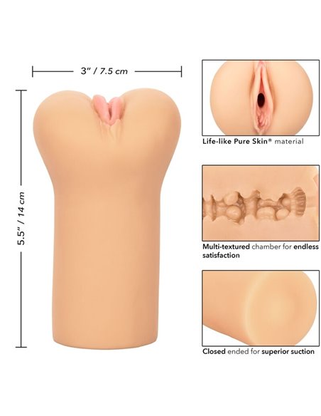 CALEX BOUNDLESS VULVA MASTURBADOR - TONO LIGHT