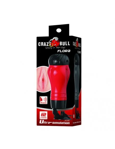 Baile Crazyflora Vagina Con Base Masturbador Voz