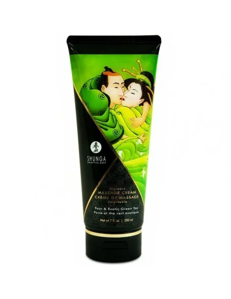 Shunga Crema Masaje Pera & Té Verde 200Ml