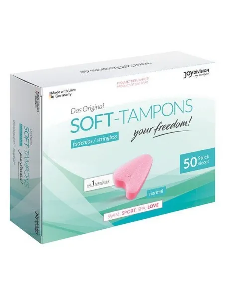 Soft-Tampons Tampones Originales Love / 50Uds