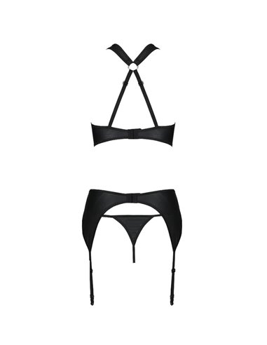 PASSION AMANDA SET CUERO ECOLOGICO S/M