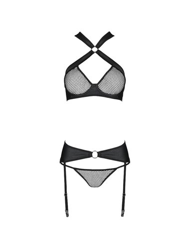 PASSION AMANDA SET CUERO ECOLOGICO S/M