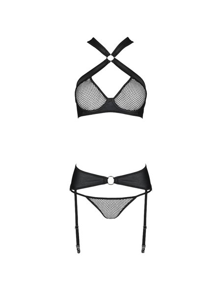 PASSION AMANDA SET CUERO ECOLOGICO S/M