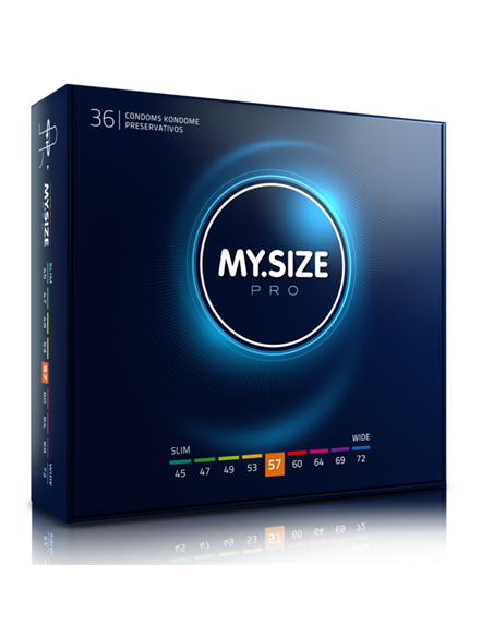 MY SIZE PRO PRESERVATIVOS 57 MM 36 UNIDADES
