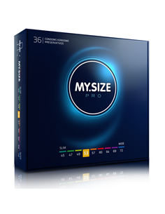 MY SIZE PRO PRESERVATIVOS 53 MM 36 UNIDADES