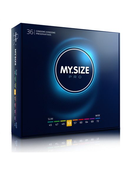 MY SIZE PRO PRESERVATIVOS 53 MM 36 UNIDADES