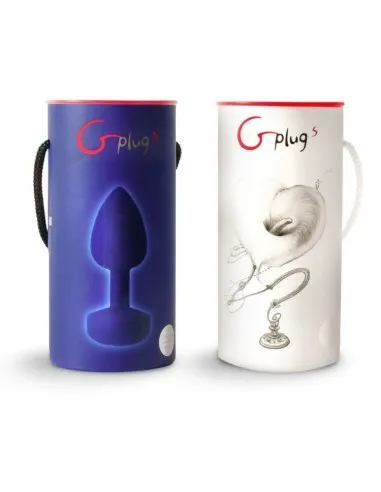 Funtoys Gplug Anal Vibrador Recargable Grande Rosa Neon 3.9Cm