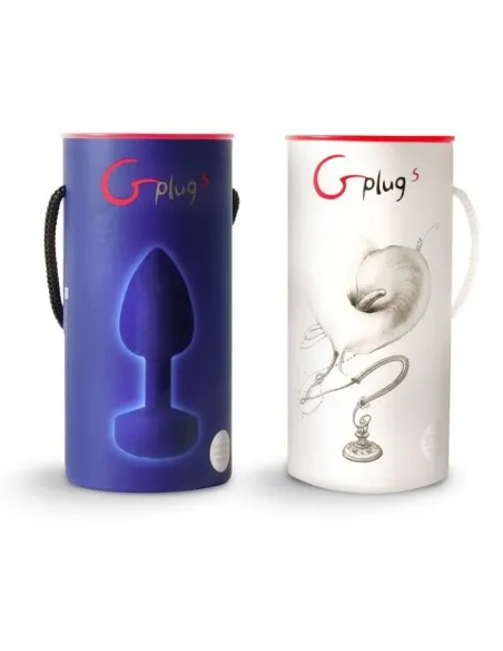 Funtoys Gplug Anal Vibrador Recargable Grande Rosa Neon 3.9Cm