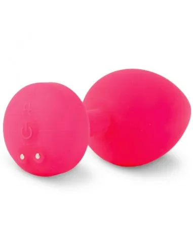 Funtoys Gplug Anal Vibrador Recargable Grande Rosa Neon 3.9Cm