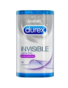 Durex Invisible Extra Lubricado 12 Uds 2