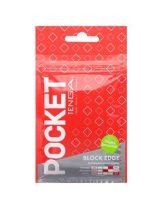 TENGA BLOCKED EDGE MASTURBADOR POCKET 2