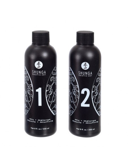 Geles para masaje erótico de Shunga.