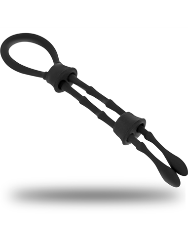 OHMAMA CUERDA-ANILLO PARA PENE Y TESTICULOS SILICONA