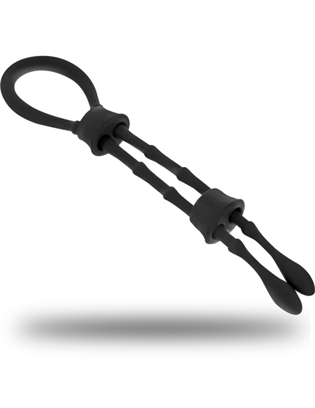 OHMAMA CUERDA-ANILLO PARA PENE Y TESTICULOS SILICONA