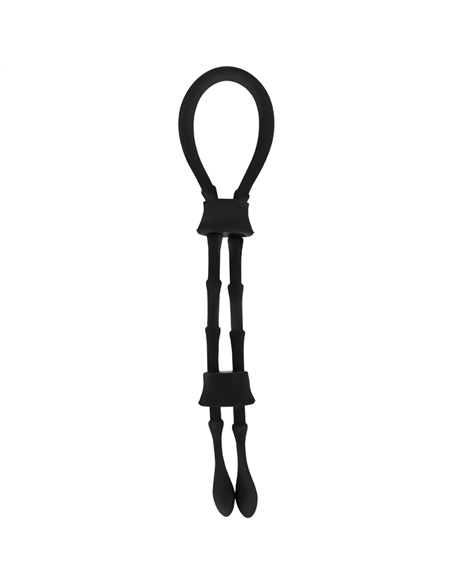 OHMAMA CUERDA-ANILLO PARA PENE Y TESTICULOS SILICONA