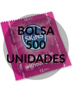 Skins Preservativos Puntos & Estrías Bolsa 500 Uds 2