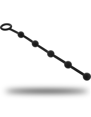 OHMAMA CADENA ANAL SILICONA 23 CM