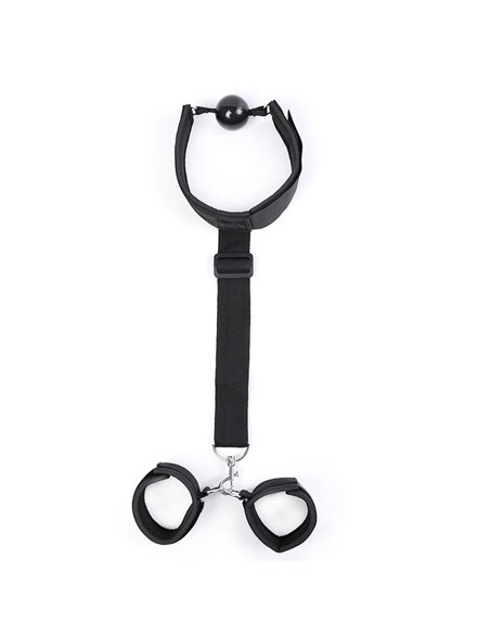 OHMAMA FETISH MORDAZA CON ESPOSAS NEOPRENO