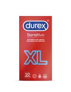 DUREX PRESERVATIVOS SENSITIVO XL 10 UNIDADES 2