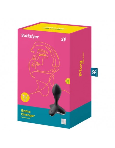 Caja de plug vibrador Satisfyer.