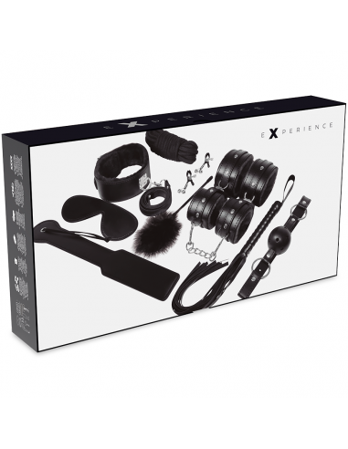 Caja juguetes sexuales bondage.