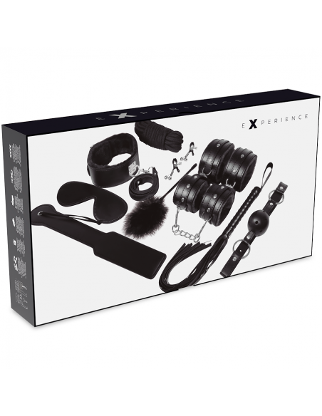 Caja juguetes sexuales bondage.