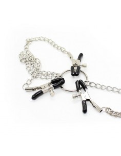 Pinzas metálicas para pezones. 2