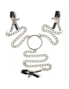 Pinzas metálicas para pezones.