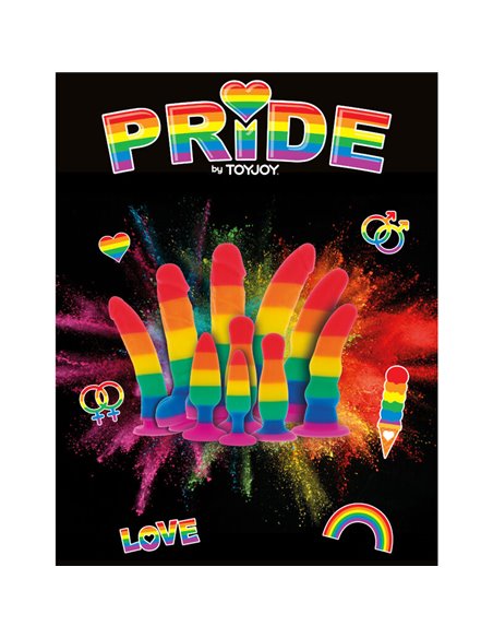 PRIDE - PLUG TWINK BANDERA LGBT 8,5 CM