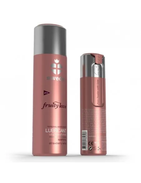 Swede -Fruity Love Lubricante Fresas Con Champagne 50 Ml
