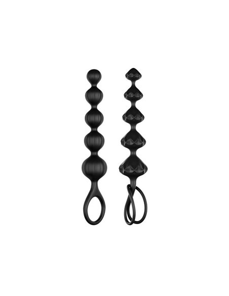 SATISFYER LOVE BEADS - NEGRO