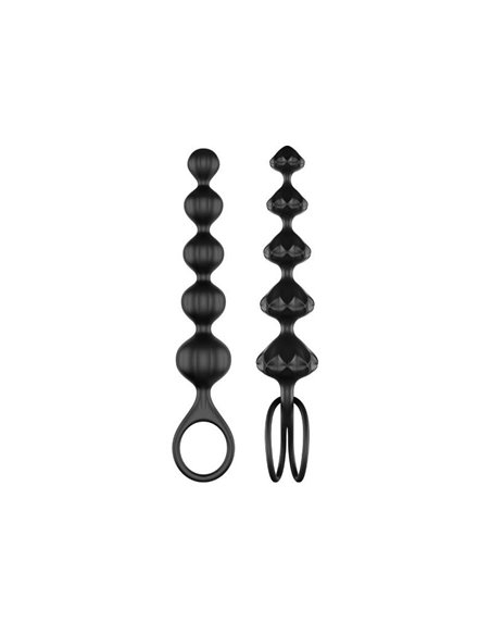 SATISFYER LOVE BEADS - NEGRO