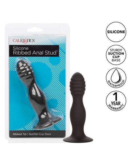 CALIFORNIA EXOTICS RIBBED ANAL STUD