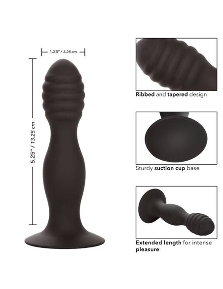 CALIFORNIA EXOTICS RIBBED ANAL STUD