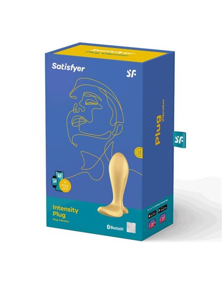 SATISFYER INTENSITY PLUG - DORADO