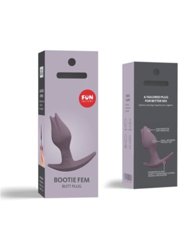 FUN FACTORY - BOTÍN FEM TAUPE OSCURO