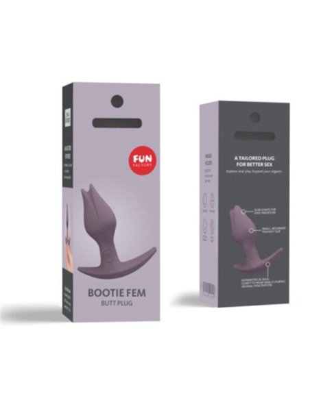 FUN FACTORY - BOTÍN FEM TAUPE OSCURO