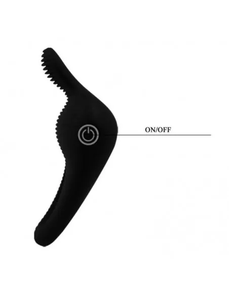 Anillo Vibrador Thimble Pretty Love - Negro