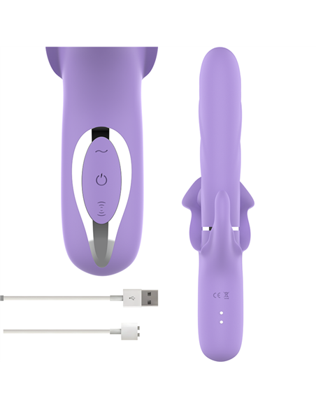 Vibrador multifunción con modos de pulsación y succión para máxima satisfacción.