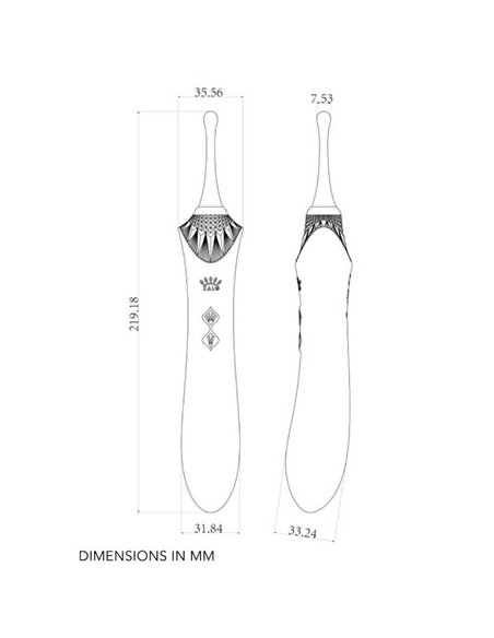 ZALO - BESS 2 MASAJEADOR PERSONAL MORADO