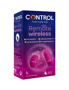 CONTROL - MASAJEADOR PERSONAL CONTROL REMOTO WIRELESS