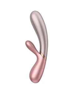 SATISFYER HOT LOVER VIBRADOR  ROSA-BEIGE 2
