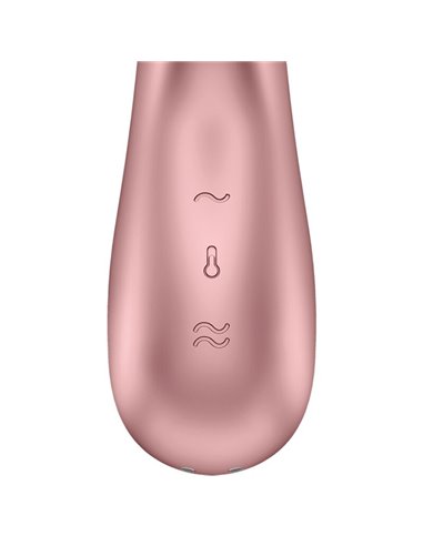 SATISFYER HOT LOVER VIBRADOR  ROSA-BEIGE
